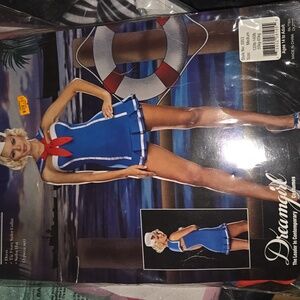 Dreamgirl Women's Blue Sailor Costume